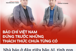 NHÀ BÁO TRONG THỜI ĐẠI AI