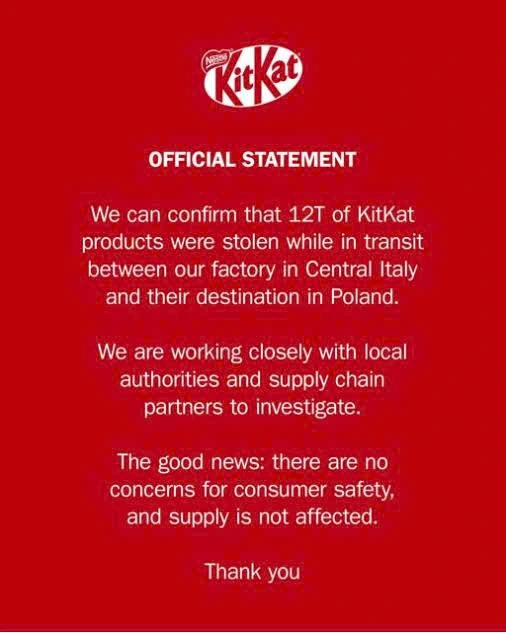 Nghệ thuật ‘tự cười vào mặt mình’ của KitKat: Mất hàng nhưng được cả thế giới