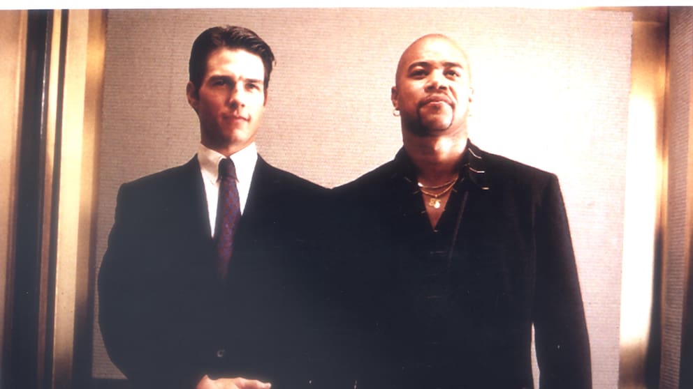 Tom Cruise and Cuba Gooding Jnr in the movie Jerry Maguire. Photo / supplied